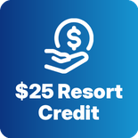 $25 Resort Credit