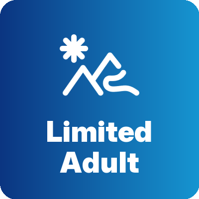Adult Limited Season Pass (ages 18-64)